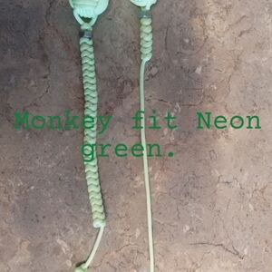 Neon Green Braided Bracelet